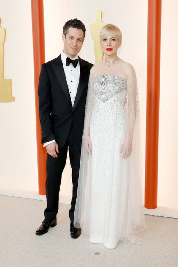 Thomas Kail y Michelle Williams. Getty Images
